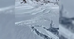 В Колорадо зарегистрирована первая лавина, вызванная лыжником, в этом сезоне